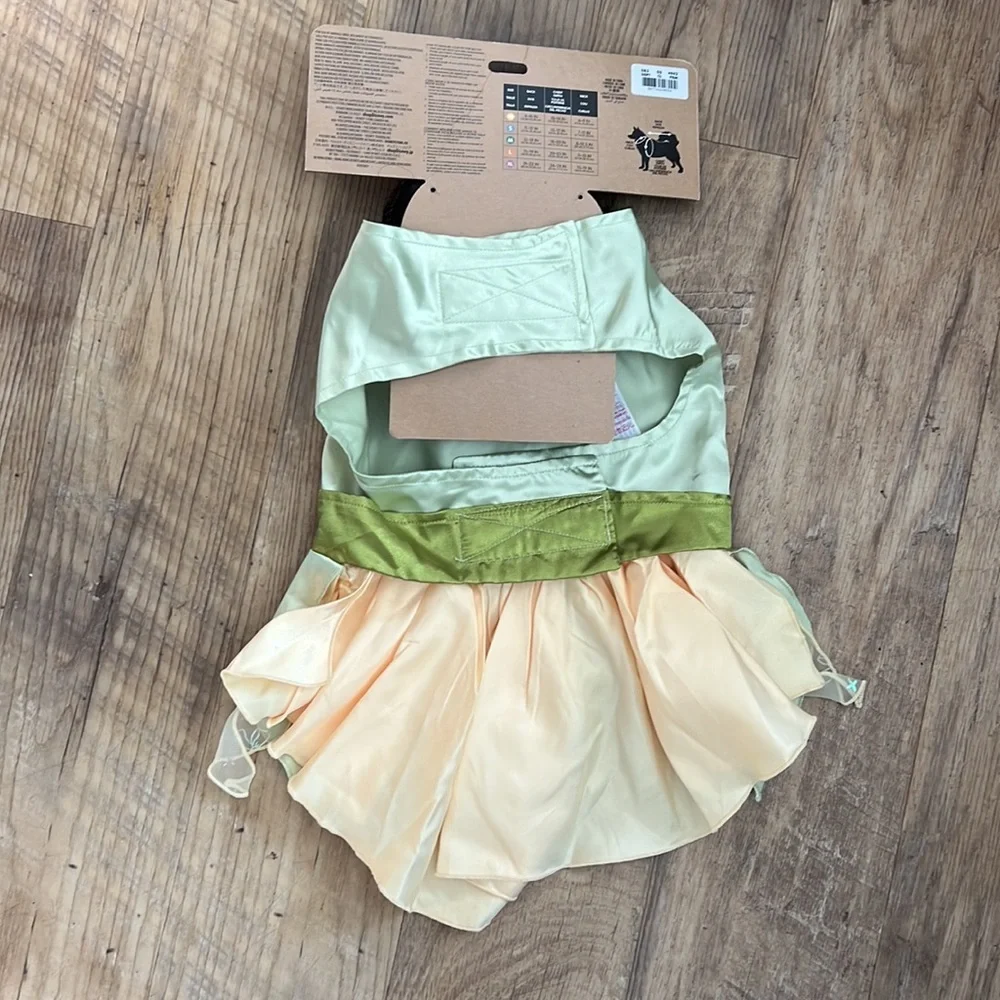 Disney Tails The Princess and the Frog Tiana Dog and Cat Costume Size Large